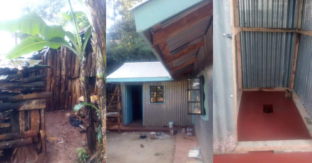 Philanthropist Karangu Muraya Builds House For Physically Impaired Father From Murang'a County