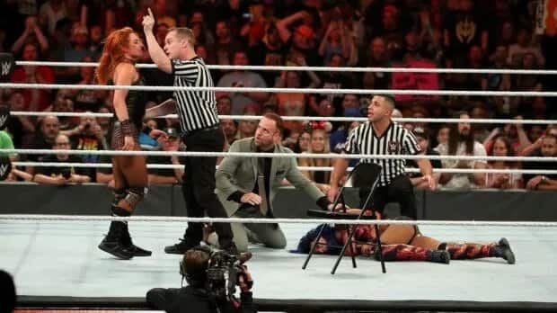 WWE superstar slapped with £8k fine after accidentally striking referee with steel chair