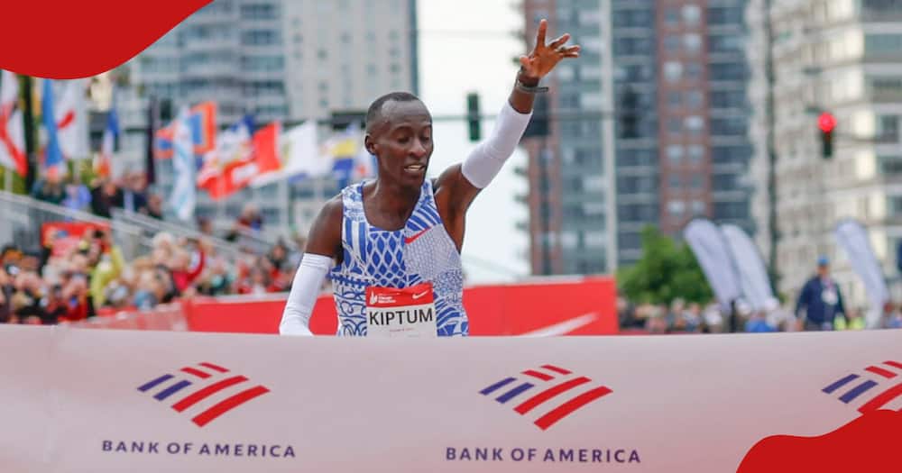 Kelvin Kiptum win Chicago Marathon in record time.