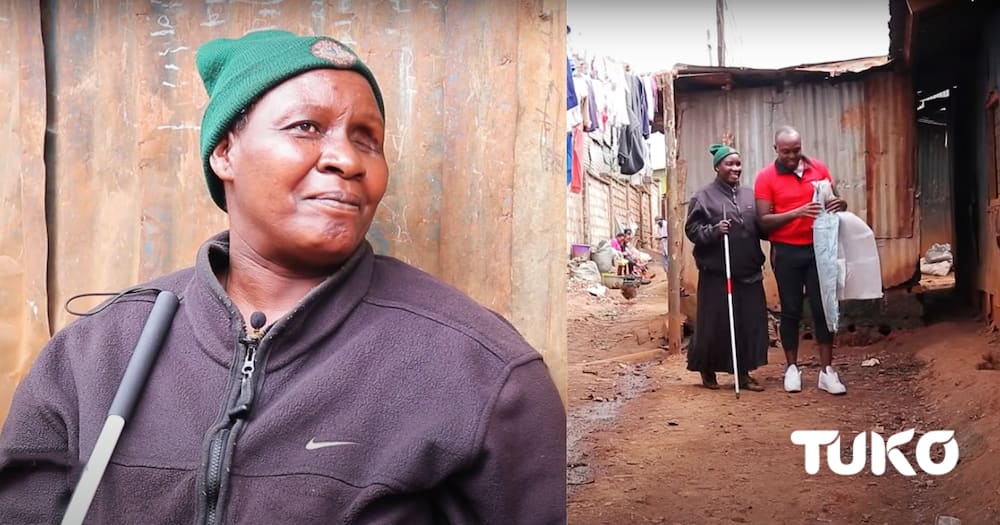 Alice spoke to TUKO TV's Kevin Momanyi on her struggles with blindness.