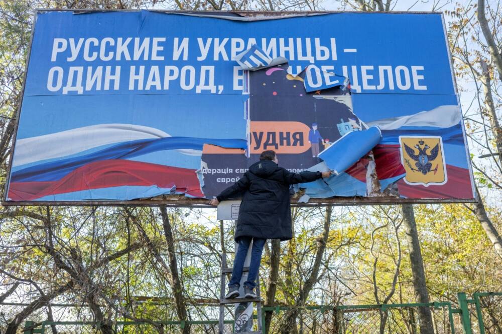 Russia intended to make Kherson into its main base for Ukraine's occupied south
