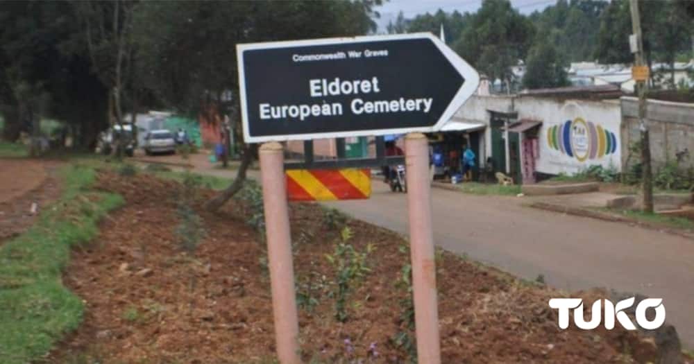 Eldoret European Cemetery in Uasin Gishu county. Photo: Kevin Tunoi.