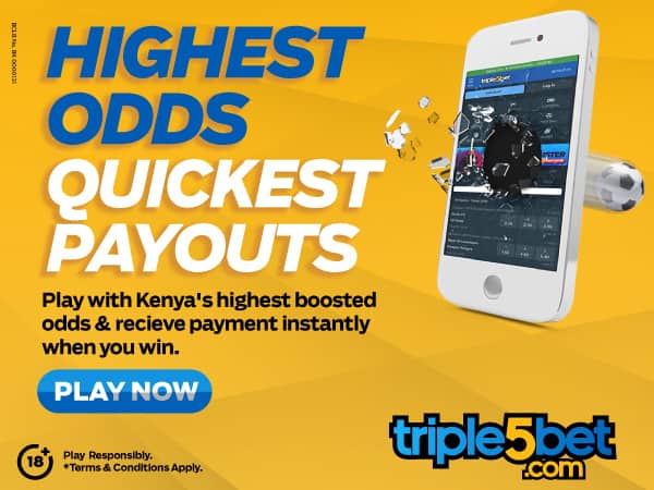 Free bets, cheapest odds and quickest payouts on Triple5bet