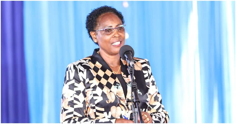 Limuru Girls High School Chief Principal Teresa Mwangi.