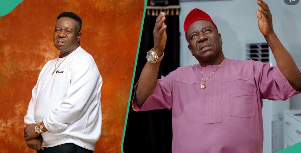 Mr Ibu (pictured in both frames) is dead.