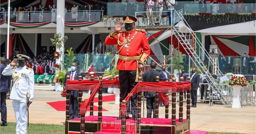 The event was held at the Uhuru Gardens.