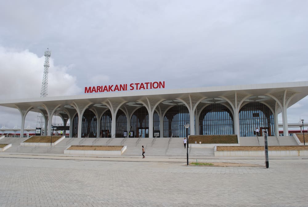 SGR stations from Nairobi to Mombasa