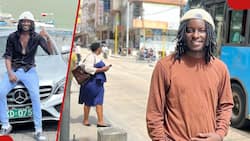 Comedian Vinnie Baite Gifts Himself KSh 4m Mercedes Benz: "New Babe Is Here"