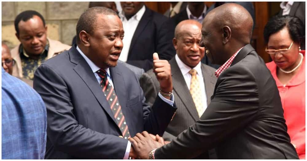 William Ruto thanked Uhuru Kenyatta for giving him opportunity to serve.
