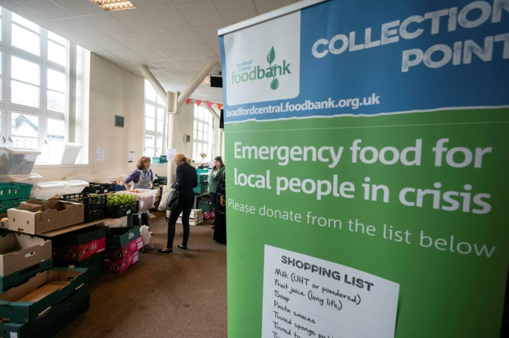 Demand is soaring in Britain for food banks as consumers feel the pinch from surging prices