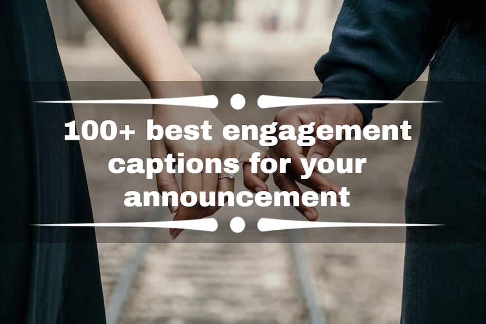 engagement captions