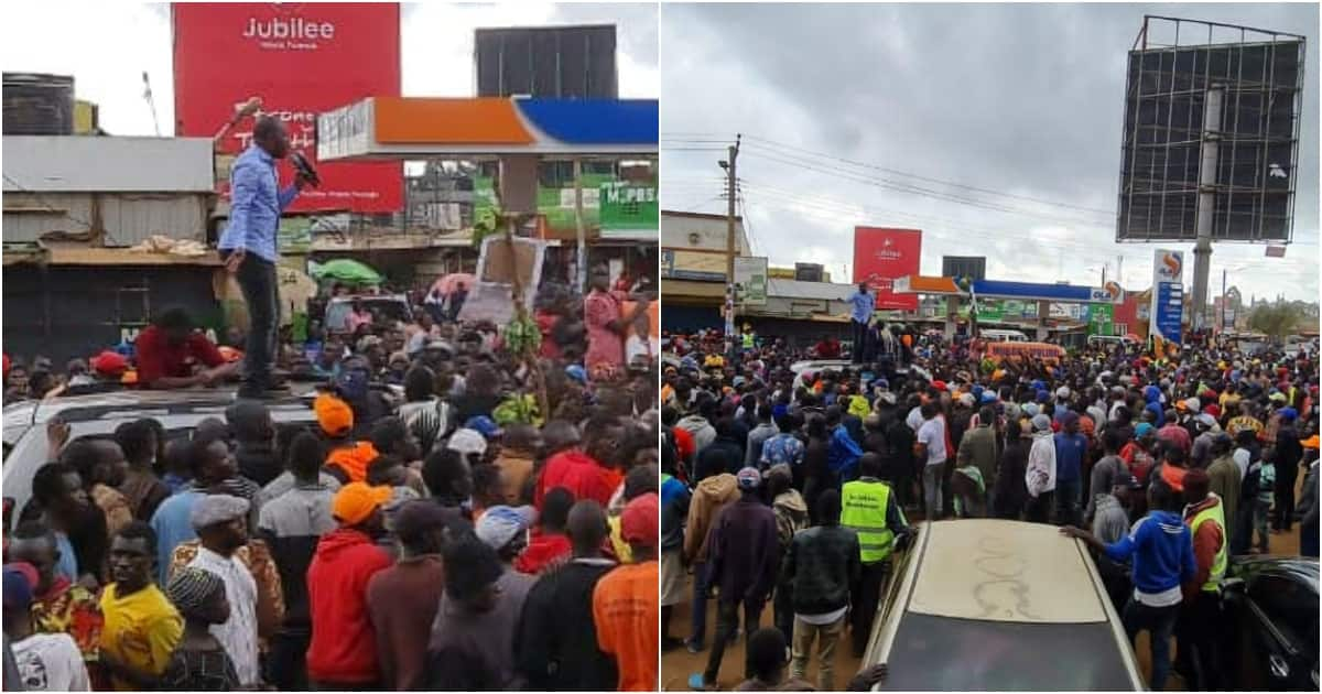 MP Caleb Amisi Brings Kitale Town To Standstill As Thousands Of His ...