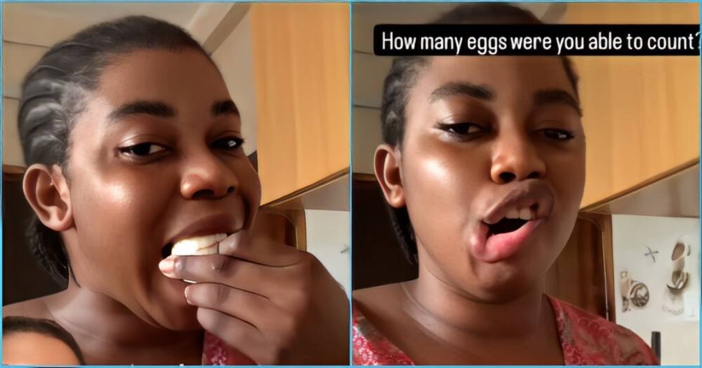 Afua Nash: Ghanaian lady swallows 15 eggs at a sitting