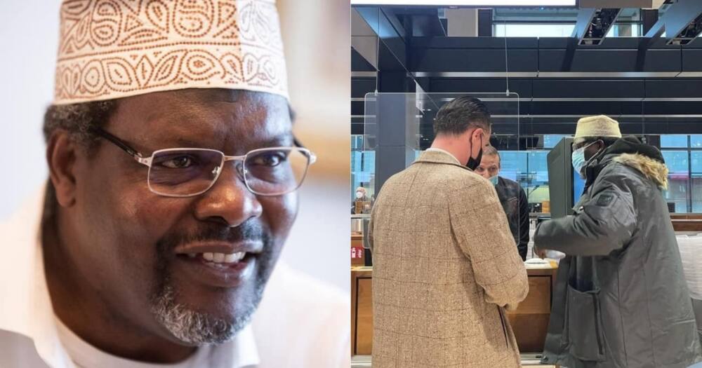 Miguna Miguna is a Kenyan lawyer based in Canada.