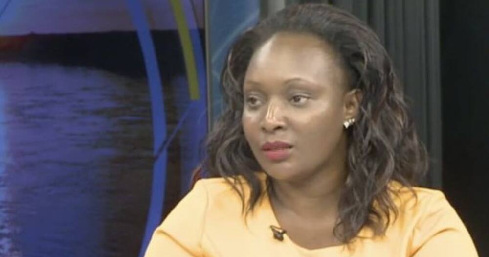 She said single mothers can take care of their kids. Photo: NTV Kenya.