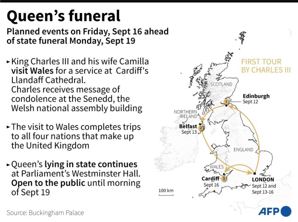 Hundreds of dignitaries are due to attend the funeral, from royals and heads of state to heads of government