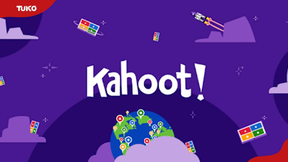 Logo of Kahoot, a game-based learning platform