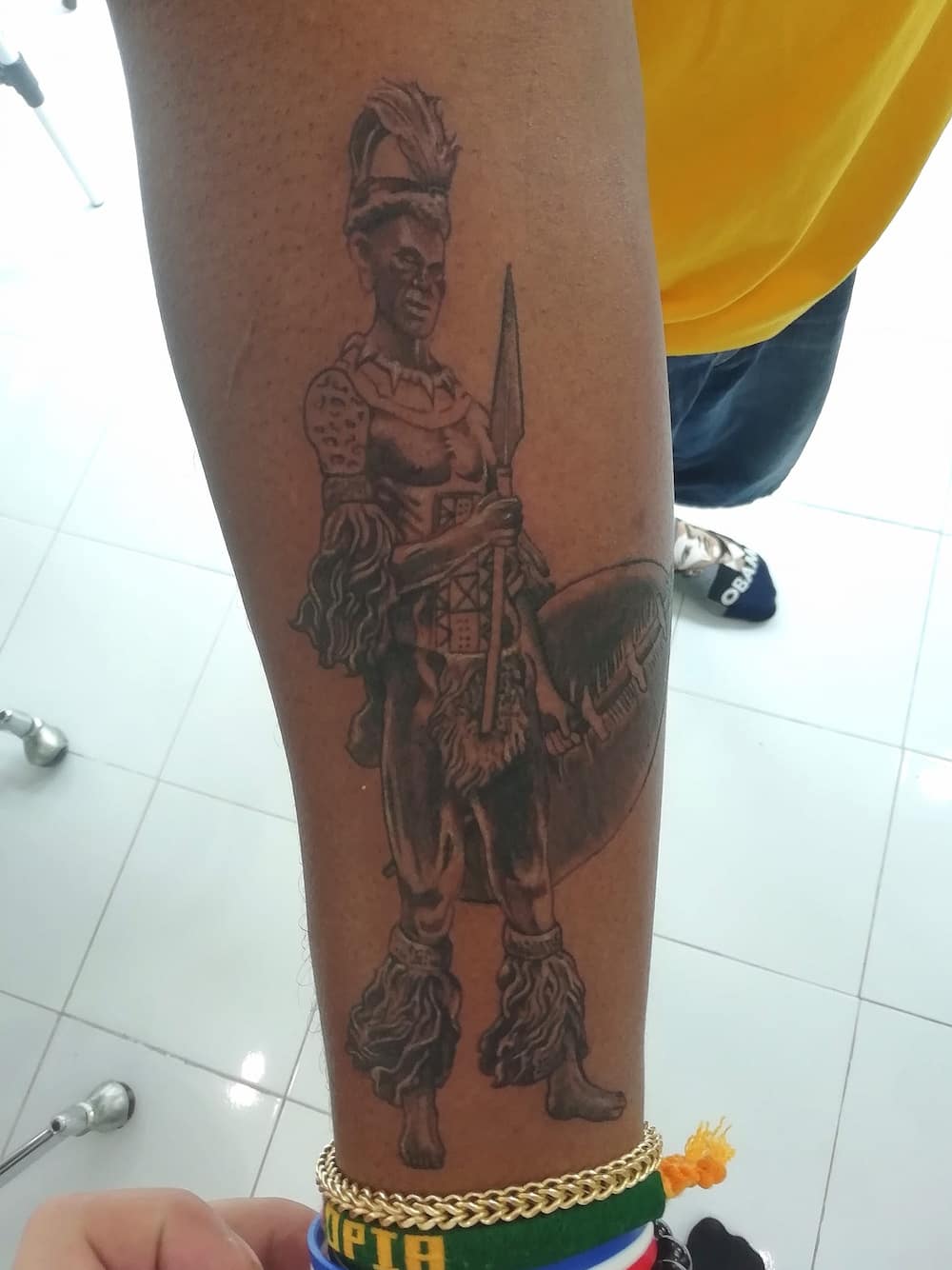African warriors tattoo