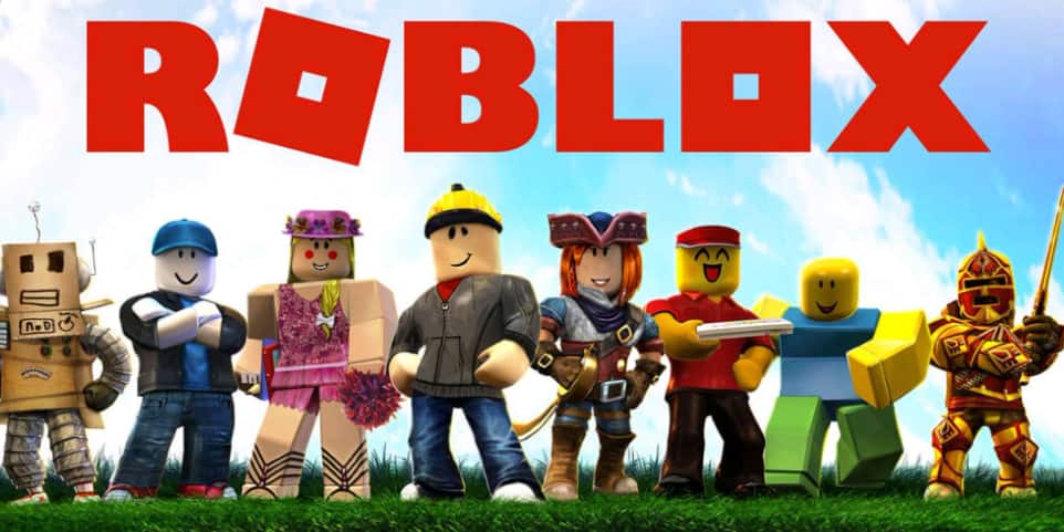 The Roblox characters