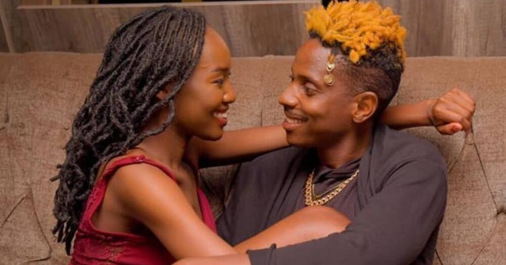 Usiguze huyu: Eric Omondi hilariously told off after thirsting over actress Chebet