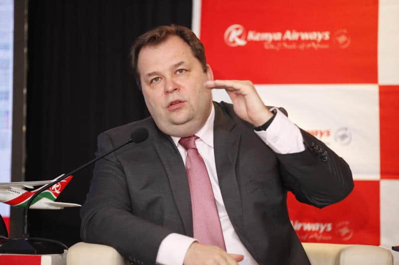 Kenya Airways boss maintains Ethiopian Airlines prospering due to government funding