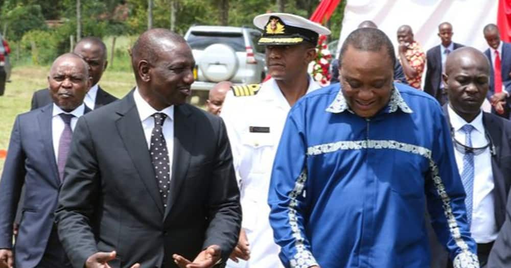 Uhuru Kenyatta and William Ruto: Photo: State House, Kenya.