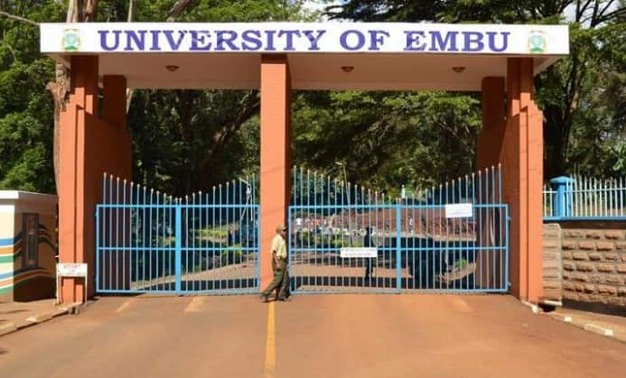 University of Embu - courses offered and fees payable