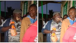 Mkate Man: Kenyan Philanthropist Queues to Cast Vote While Eating Bread in Hilarious Photos