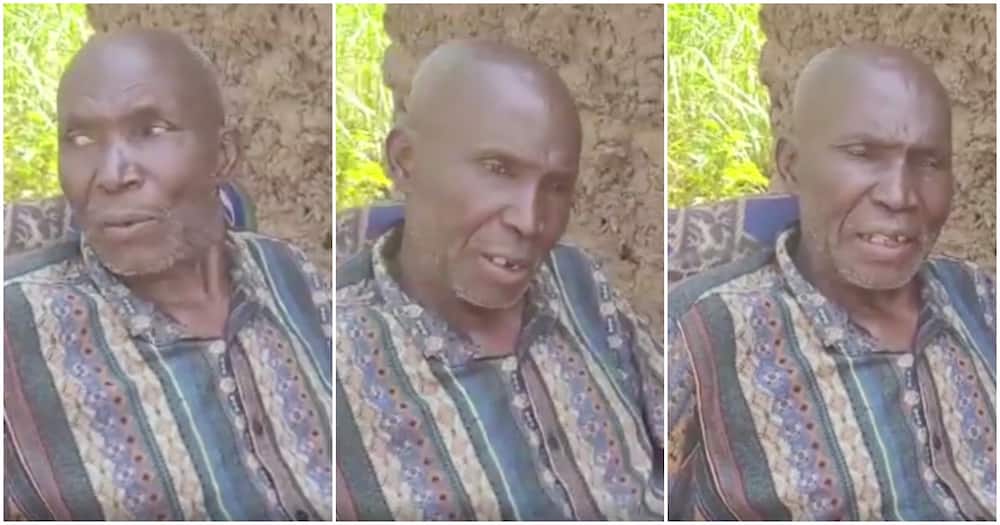 Vincent Simiyu mwenye umri wa miaka 78, anauguza majeraha kufuatia kuumwa uume wake na mkaza mwanawe