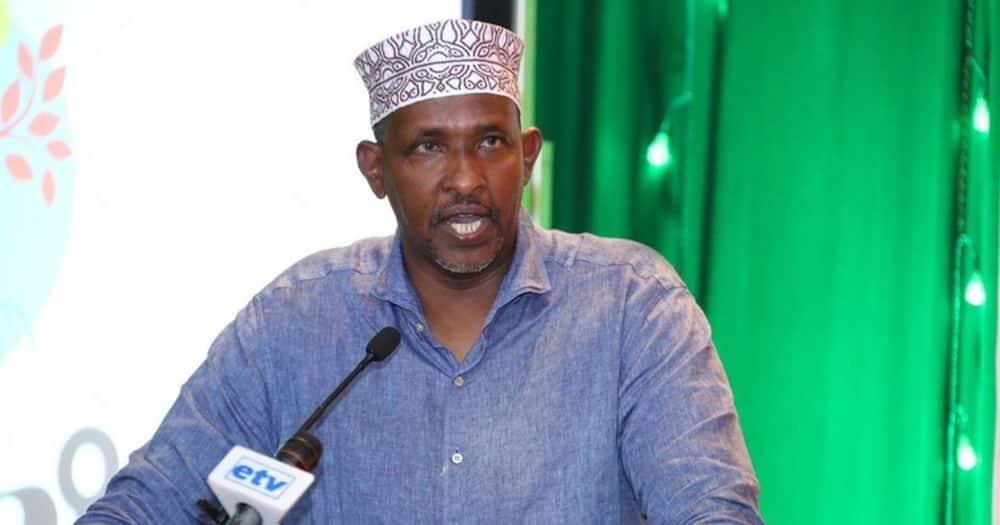 Aden Duale had a heated exchange with Rosa Buyu.