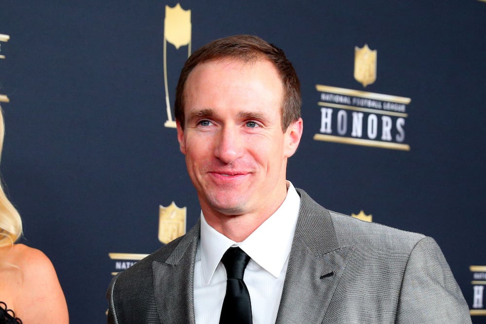 Drew Brees at NFL Honors during Super Bowl LII week