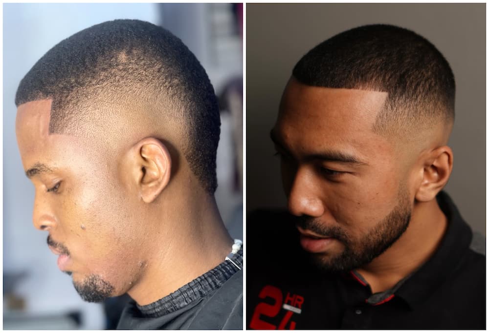 the crew cut fade haircut for guys with thick straight hair