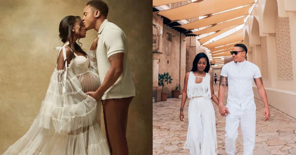 Venessa Mdee says second child with Rotimi is loading.