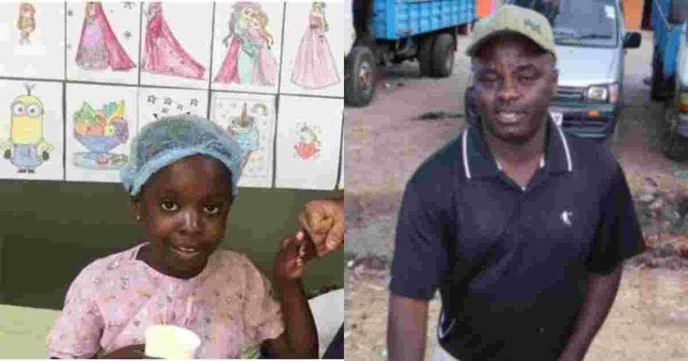 Collage of Joseph Mburu Wanjoi ( r) and Marylynne Mumbi (l).
