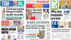 Kenyan Newspapers Review: Samburu MCA Paul Leshimpiro Shot Dead by Suspected Bandits