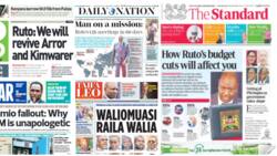 Kenyan Newspapers Review for November 14: William Ruto's New Promise on Arror, Kimwarer Gets Kenyans Talking