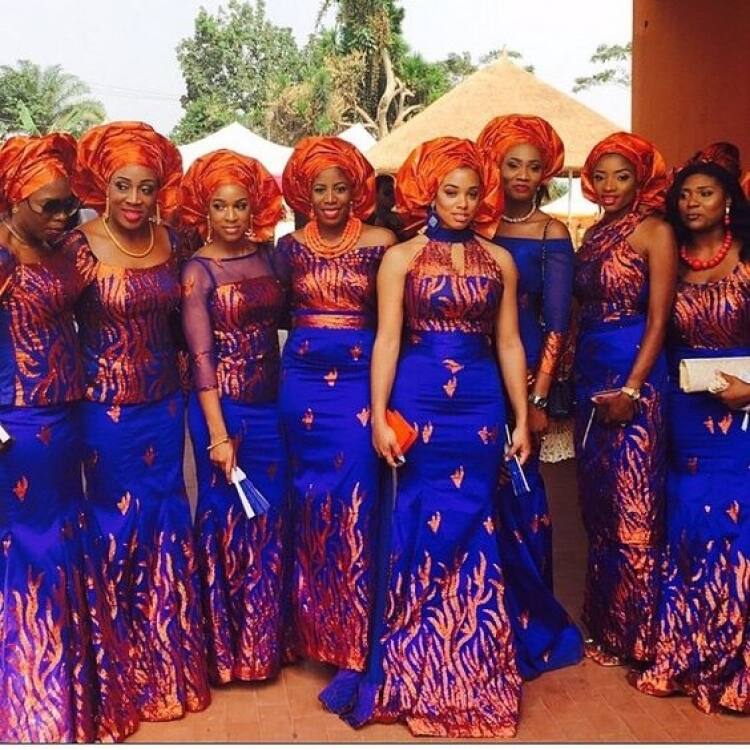 kitenge designs for bridesmaids