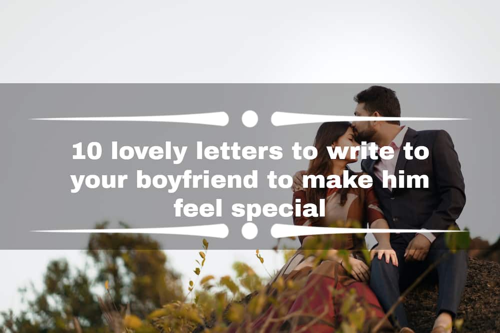 Letters to write to your boyfriend