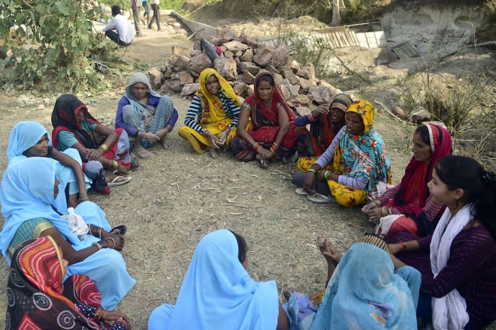 As the monsoon storms bear down on India, a dedicated group of women hope that after years of backbreaking labour their village will have water