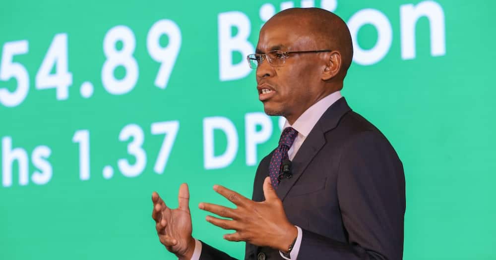 Safaricom net profit from M-Pesa increased in 2022.