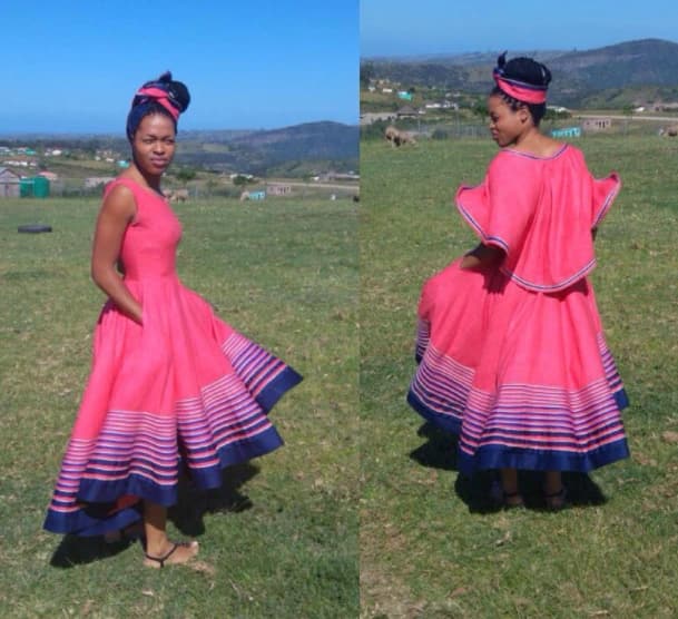 stylish Xhosa traditional wear