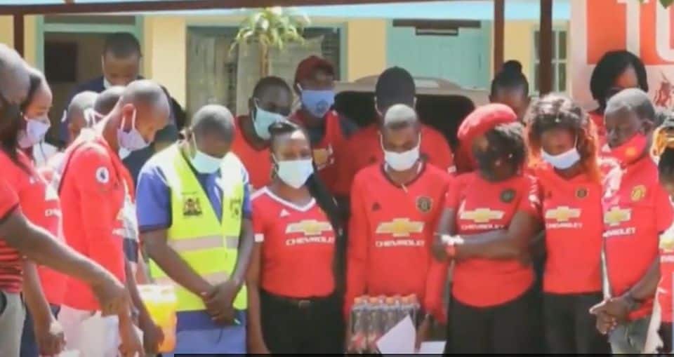 Bungoma Man United fans donate blood to those in desperate need