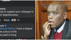 Dennis Itumbi Subtly Responds to Degree Query: "I Got One From School of Life"
