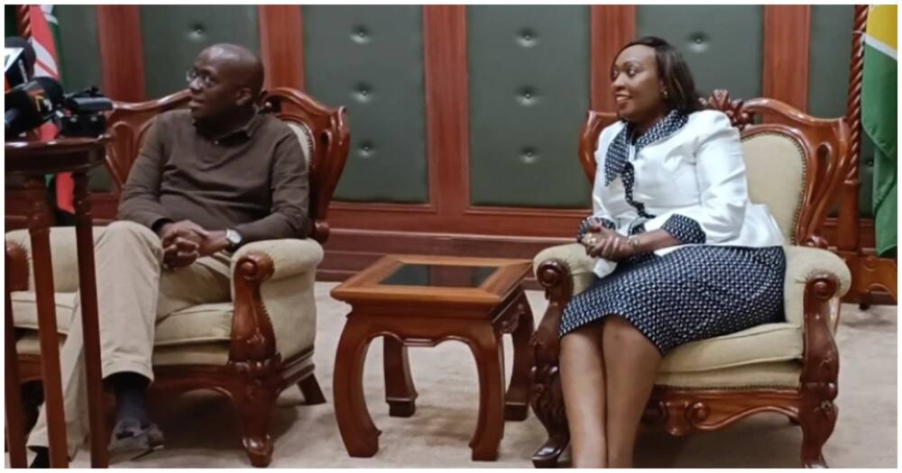 Governor Anne Kananu said she is ready to partner with Polycarp Igathe.