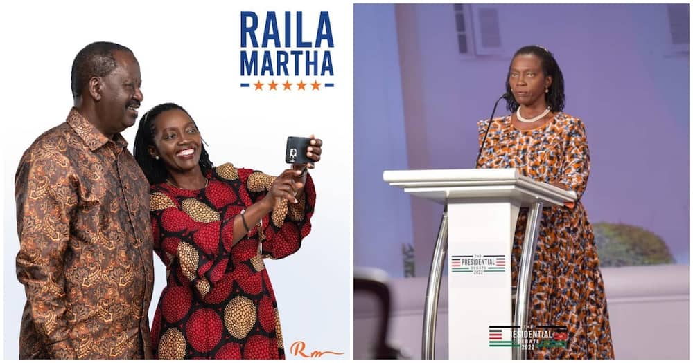 Raila Ampongeza Karua kwa Mjadala wa Unaibu Rais: "Ulifanya Kweli Mama"