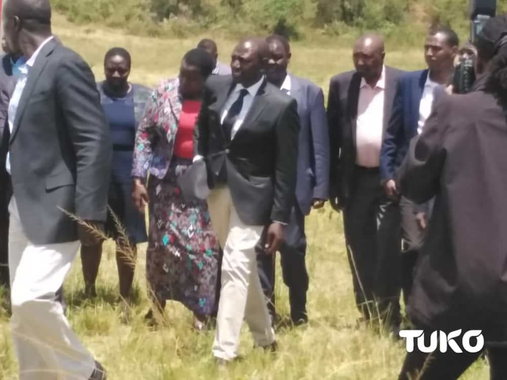 Rest in Peace Kenei: William Ruto present at slain officer's emotional funeral