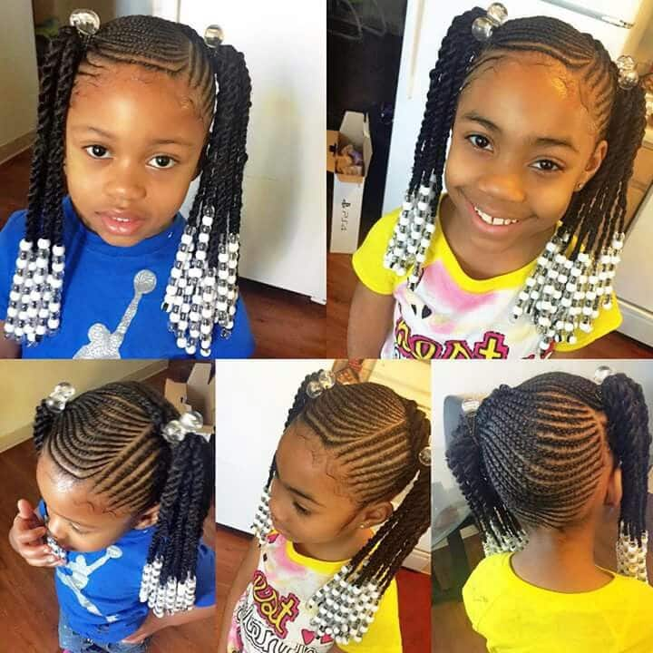 Check out these cute hairstyles you can make for your baby girls this new  month - Reny styles