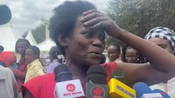 Mimi Ni Girlfriend Ya Uhuru: Lady in Tears after Voting, Says She'll Dearly Miss Uhuru Kenyatta