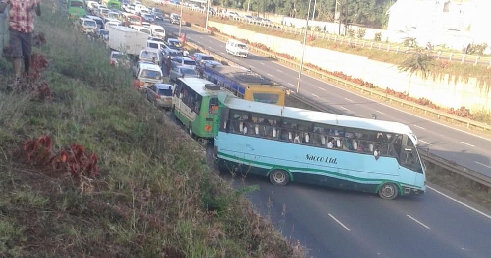 National Police Service clarified there was no blockade on Thika Superhighway.