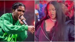 Rihanna Steps out to Support Bae A$AP Rocky for First Time after Giving Birth